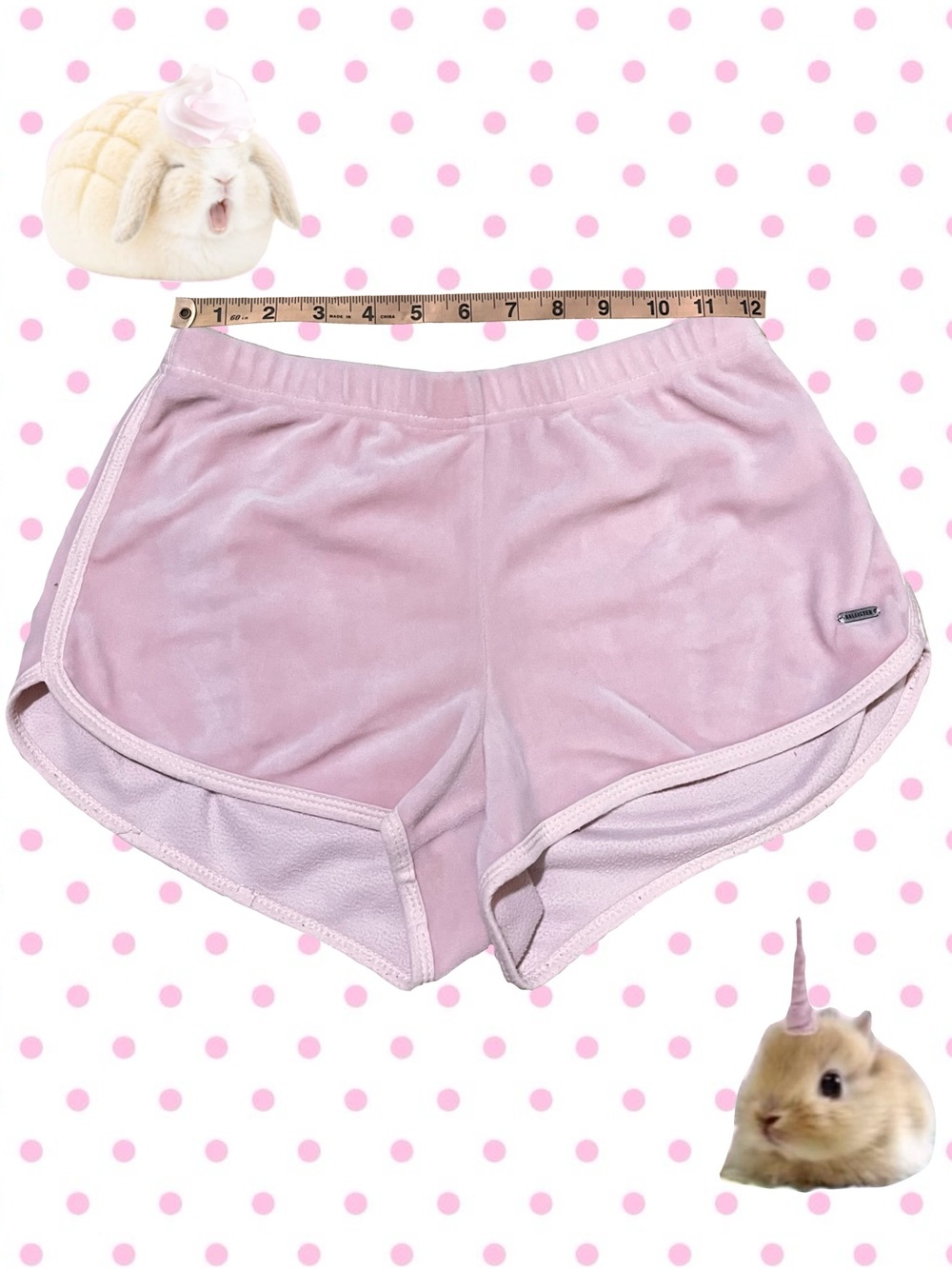 hollister pink shorts